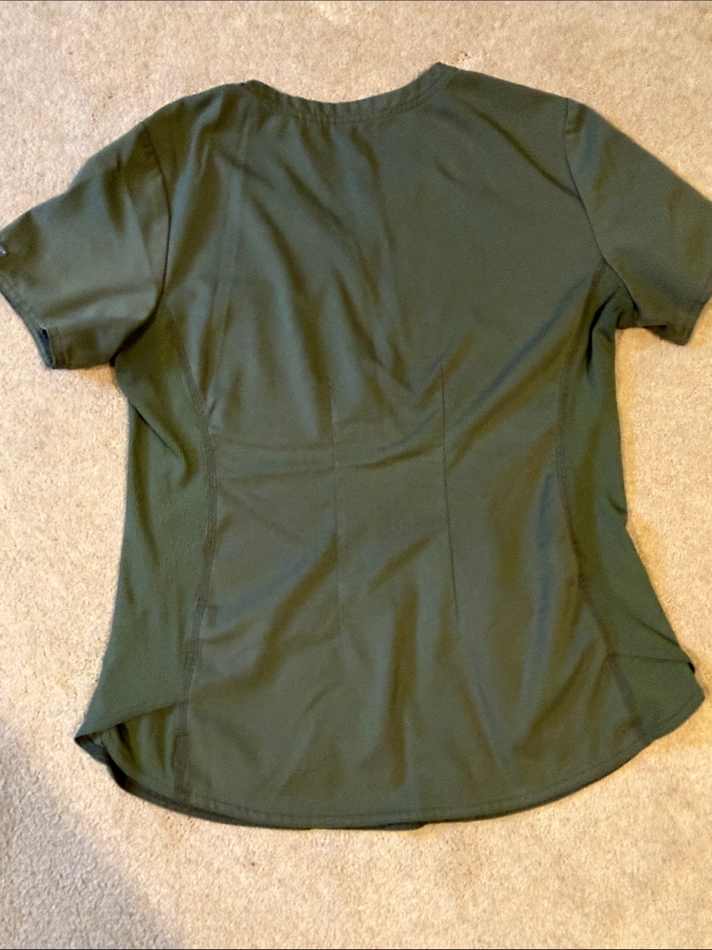 Med Couture Touch medium olive green scrub set - Picture 10 of 11